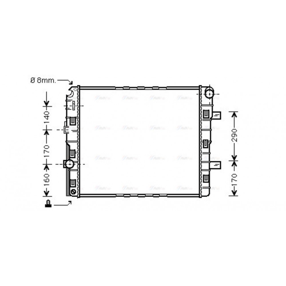 Image for AVA Cooling - Radiator