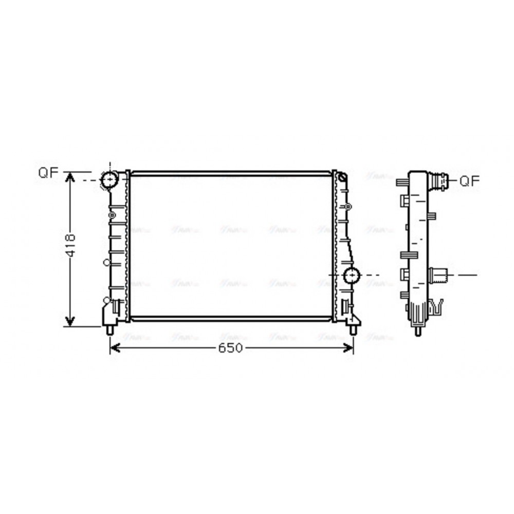 Image for AVA Cooling - Radiator