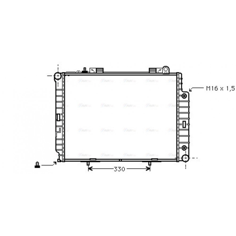 Image for AVA Cooling - Radiator