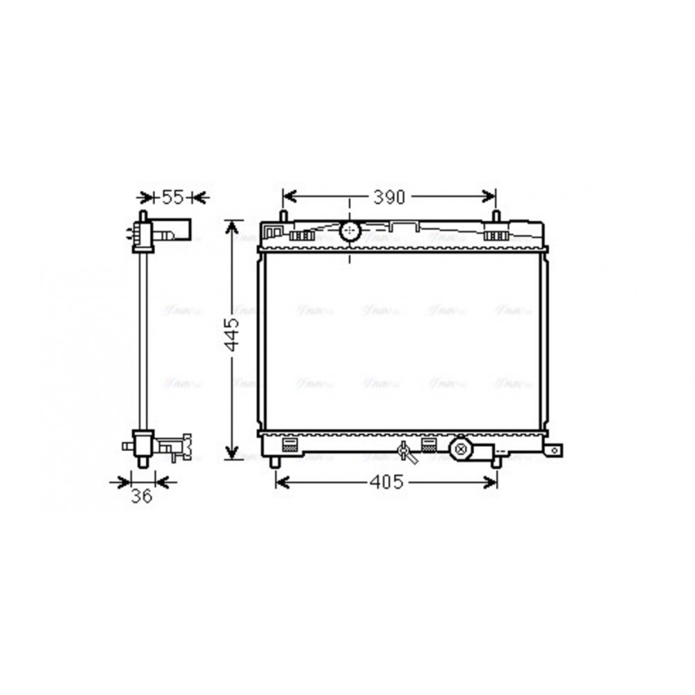 Image for AVA Cooling - Radiator