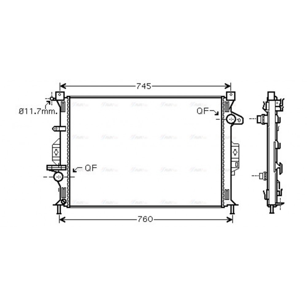 Image for AVA Cooling - Radiator