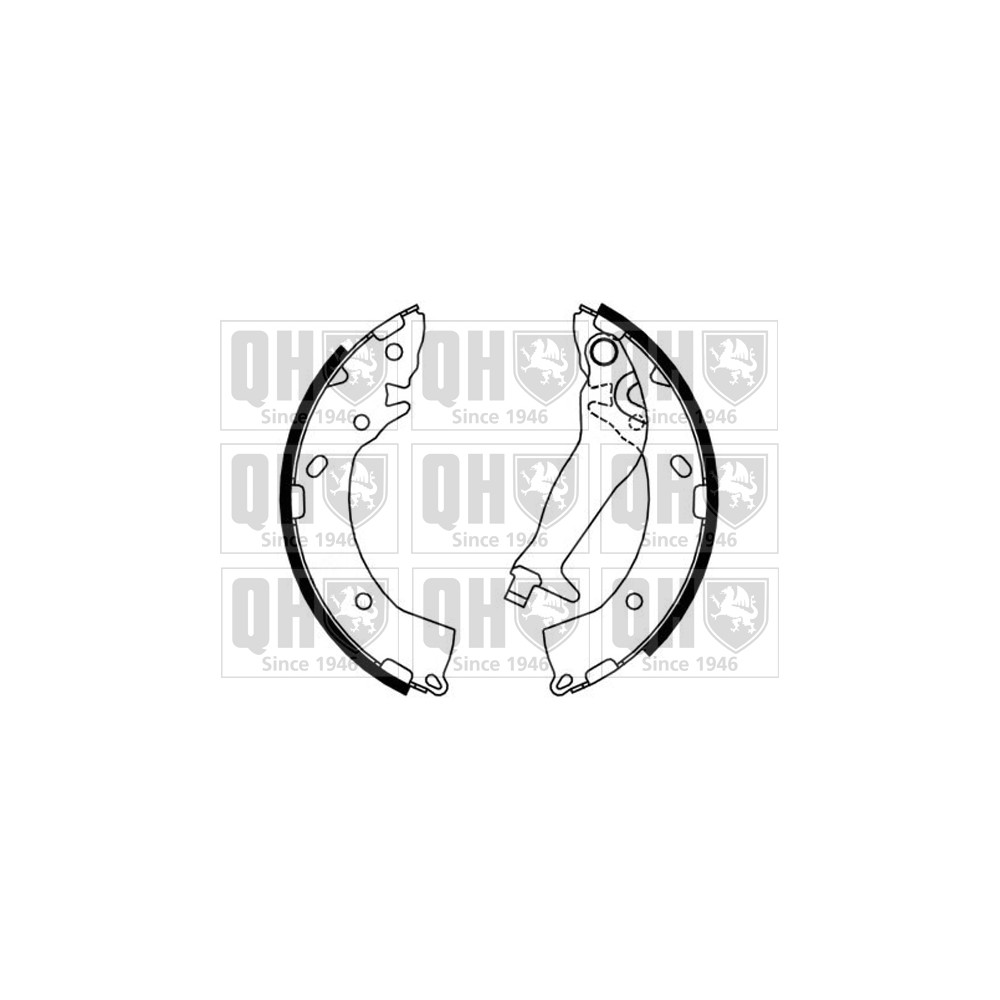 Image for QH BS1173 Brake Shoes