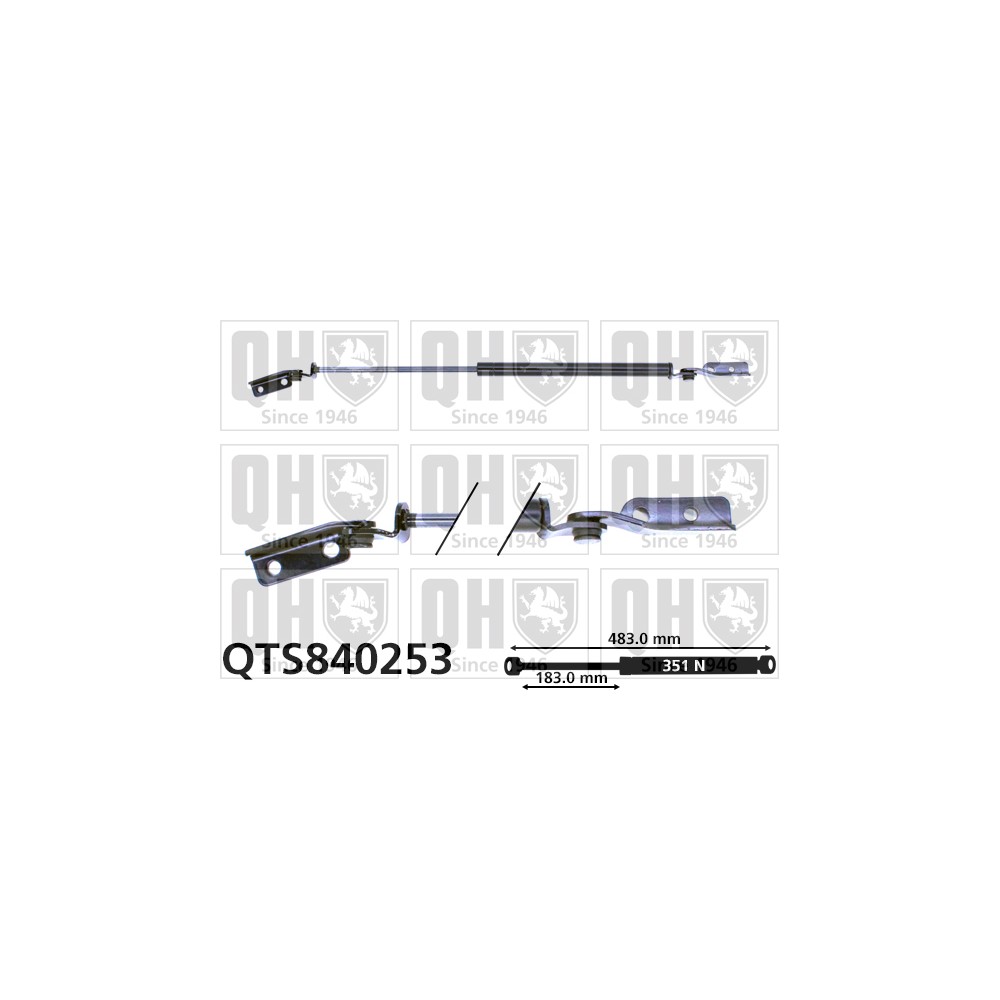 Image for QH QTS840253 Gas Spring