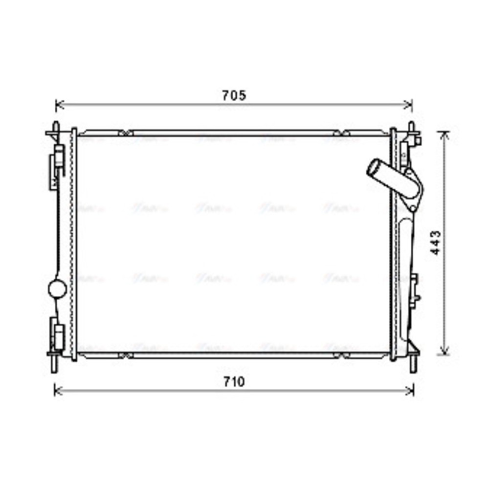 Image for AVA Cooling - Radiator