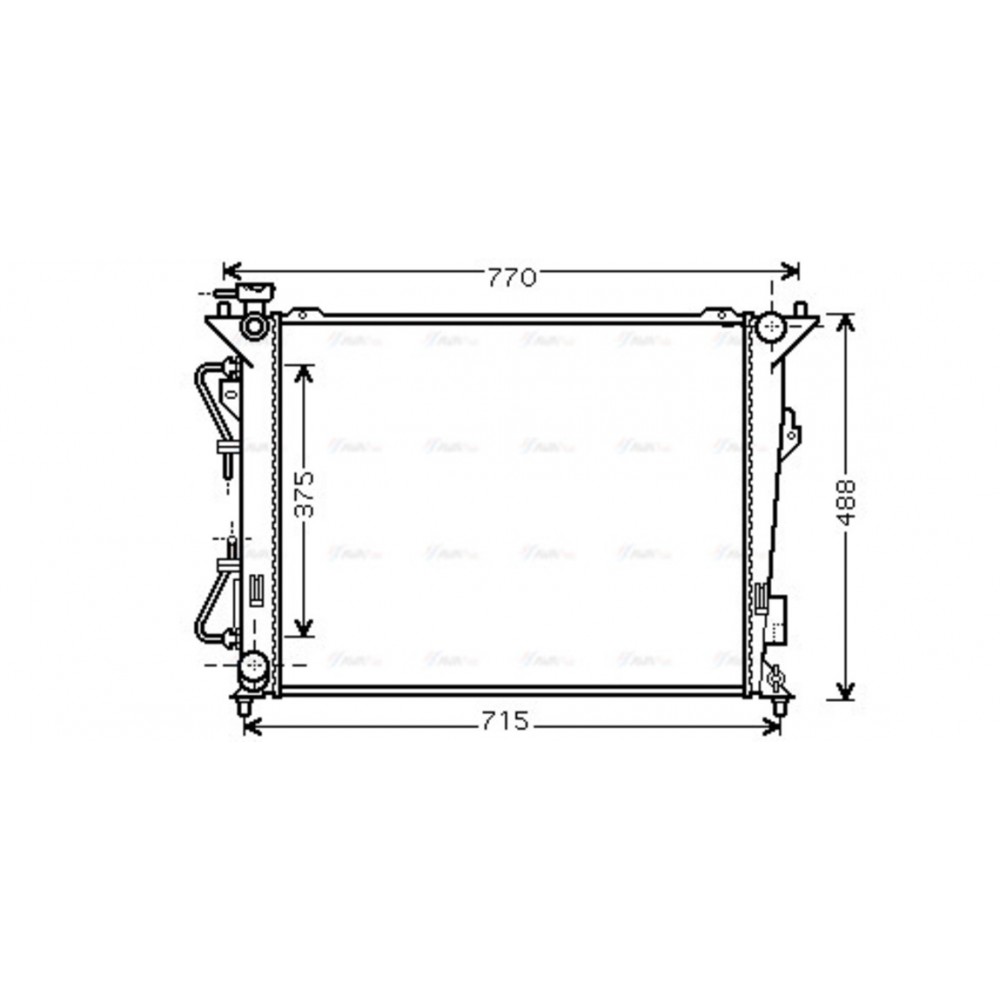 Image for AVA Cooling - Radiator