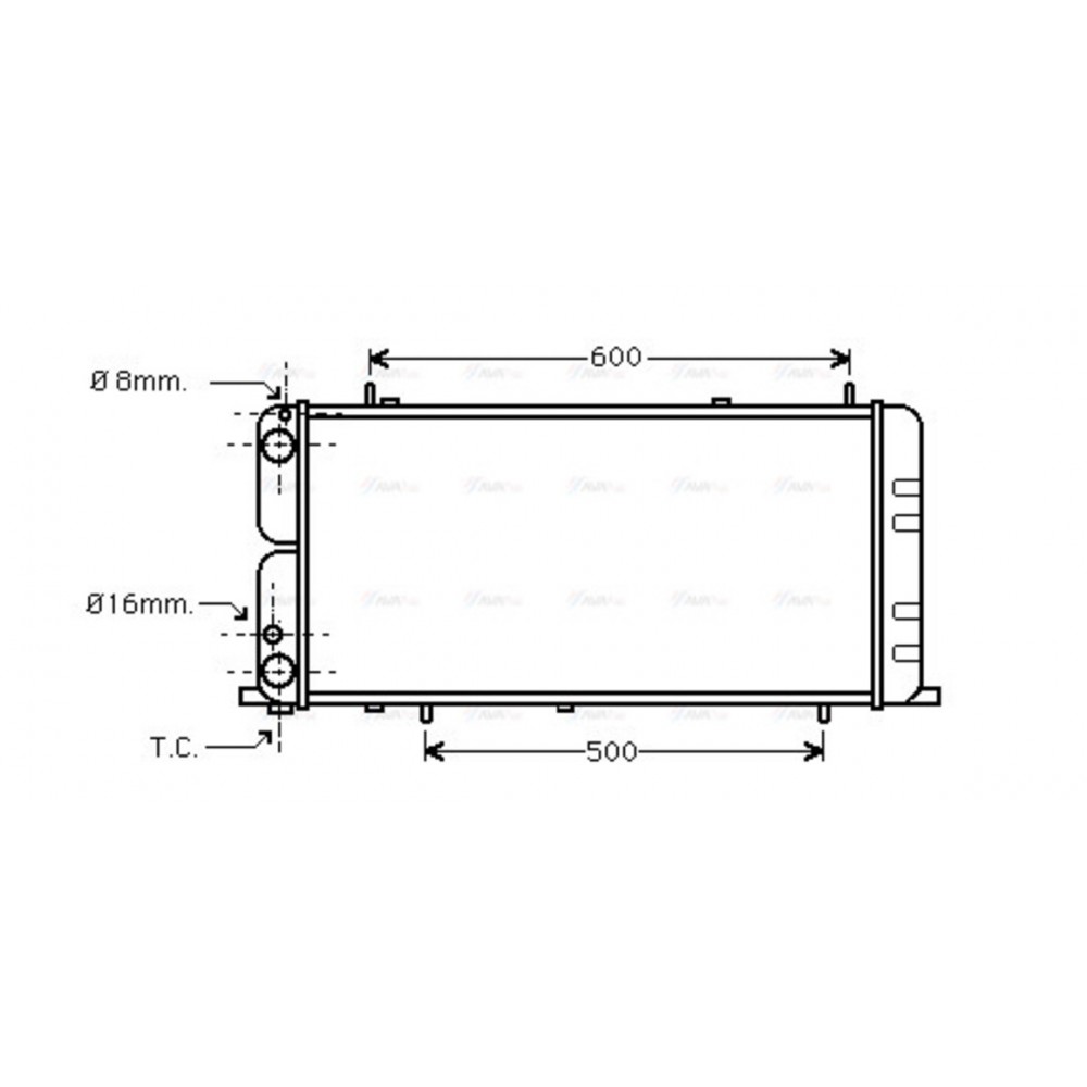 Image for AVA Cooling - Radiator