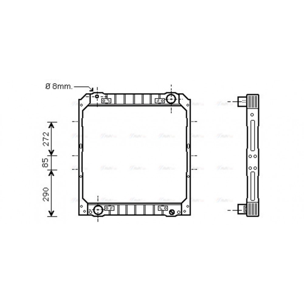 Image for AVA Cooling - Radiator