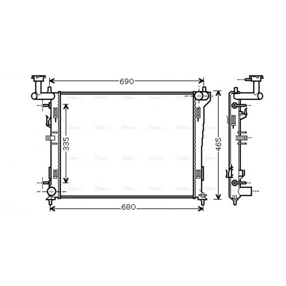 Image for AVA Cooling - Radiator