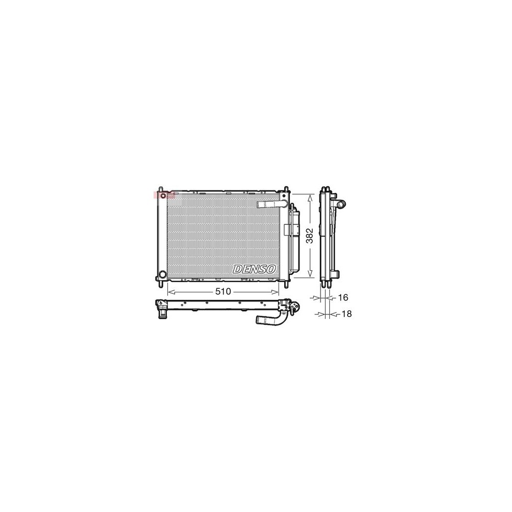 Image for Denso Radiator DRM46101