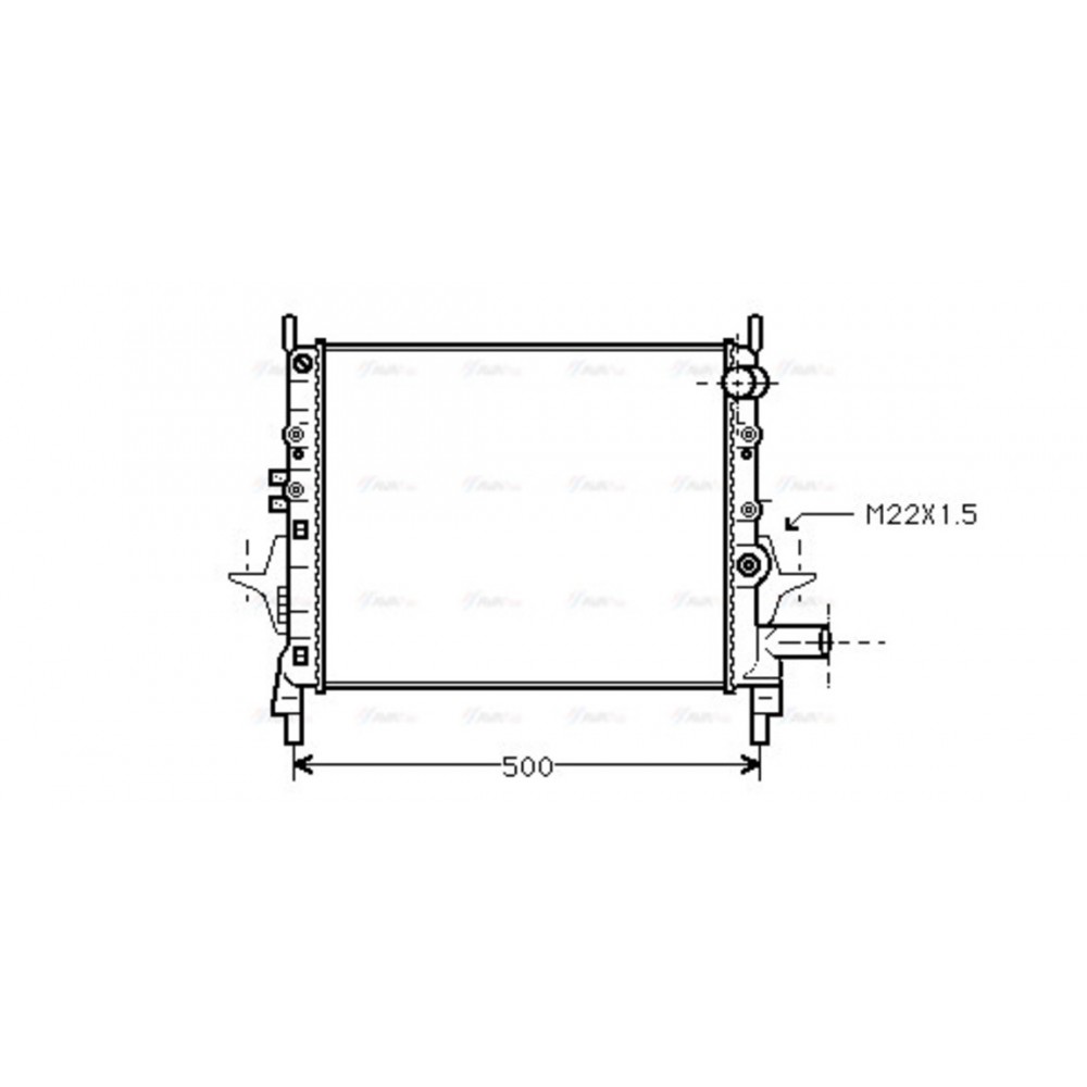 Image for AVA Cooling - Radiator