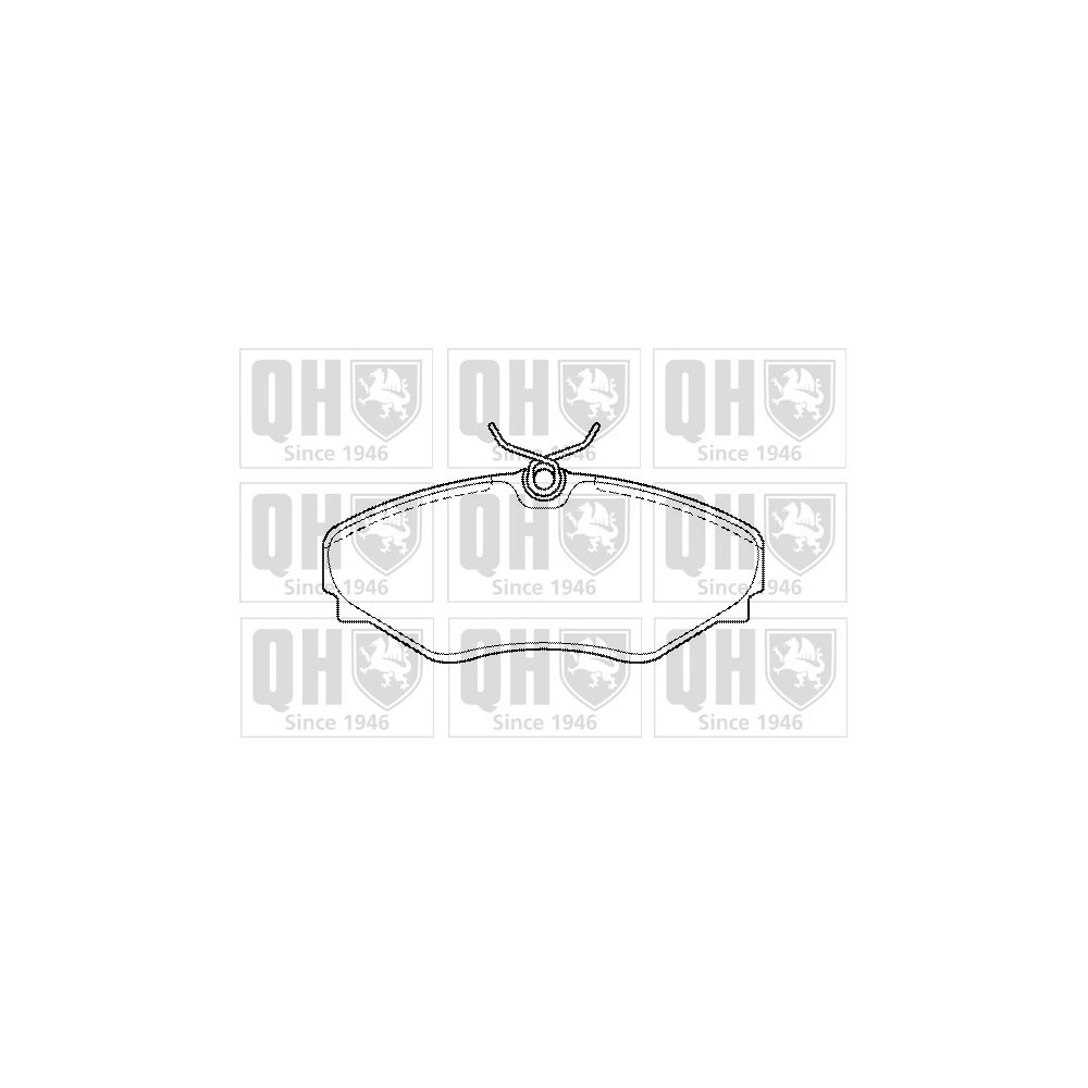 Image for QH BP1440 Brake Pad Set