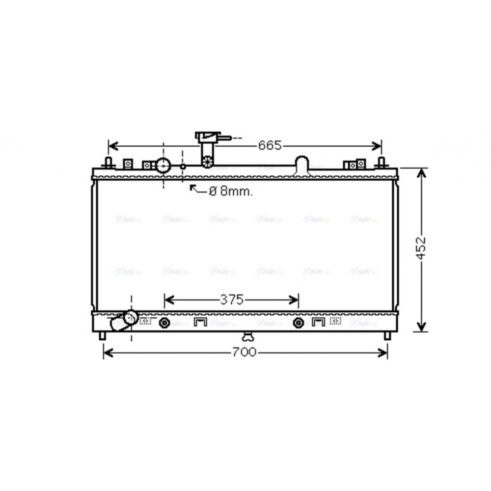 Image for AVA Cooling - Radiator