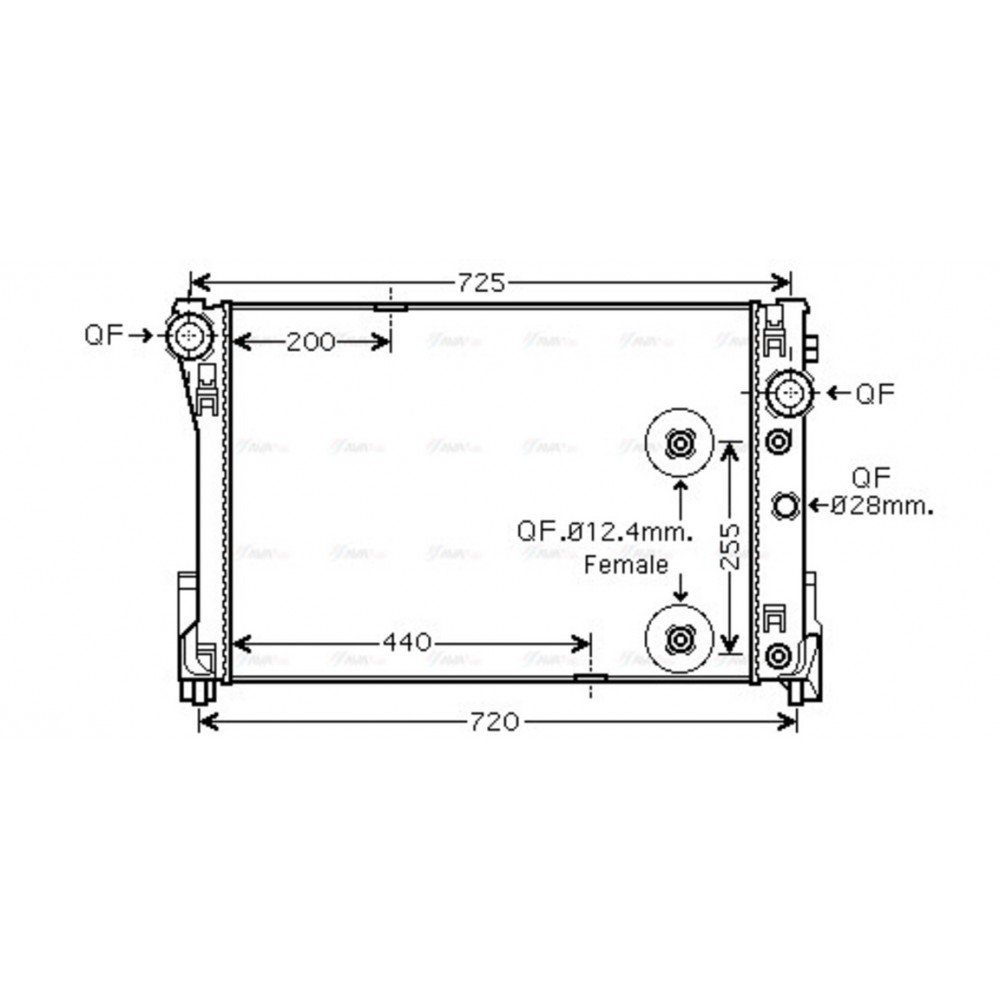 Image for AVA Cooling - Radiator