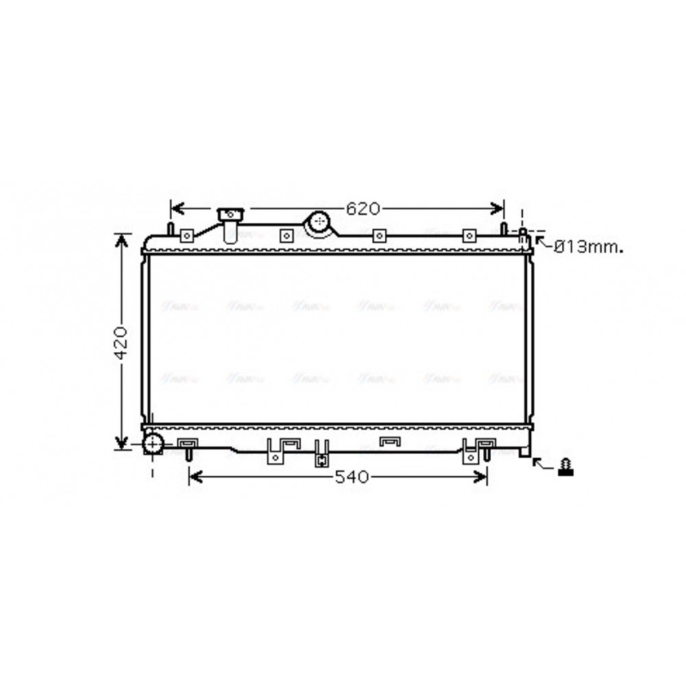 Image for AVA Cooling - Radiator