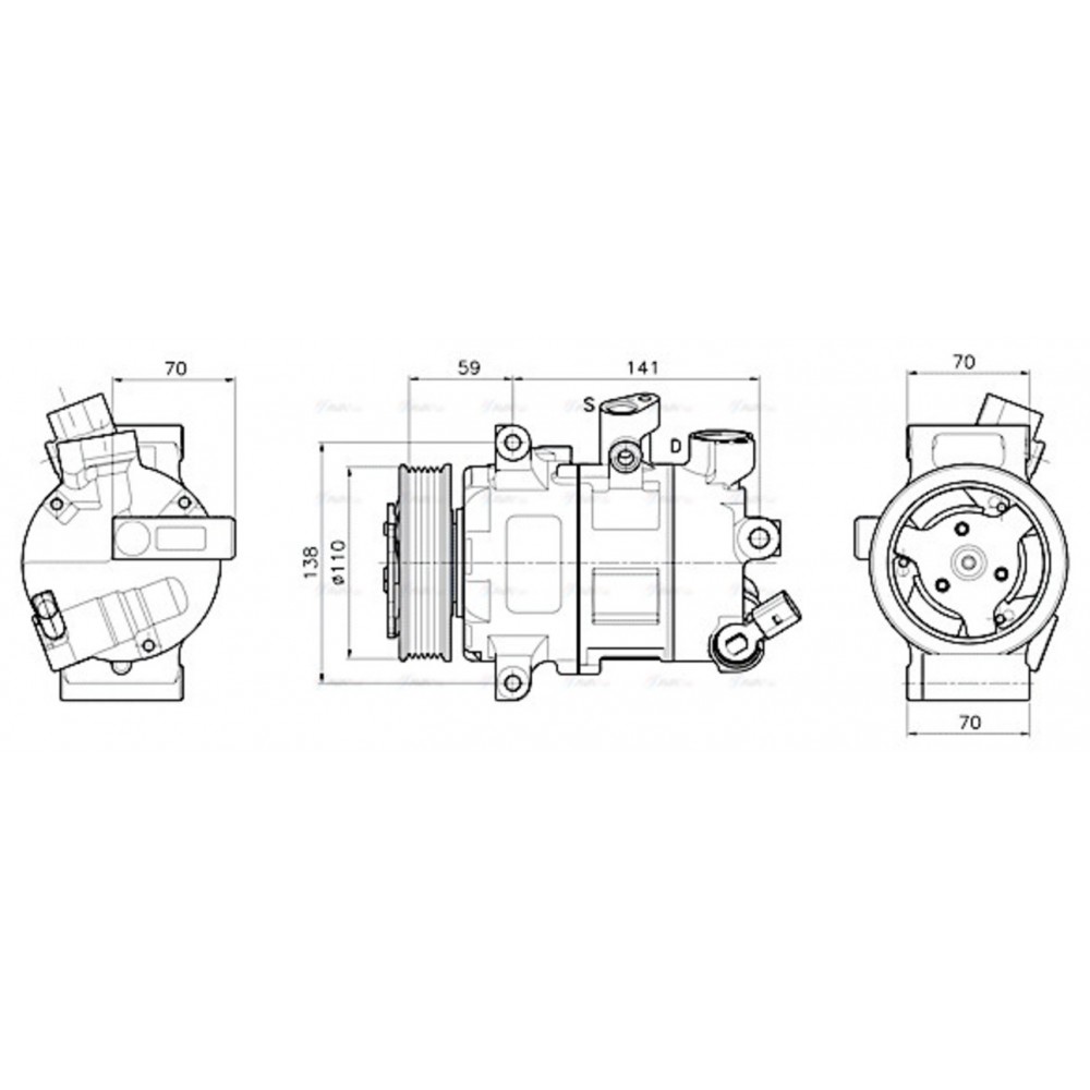 Image for AVA Cooling - Compressor