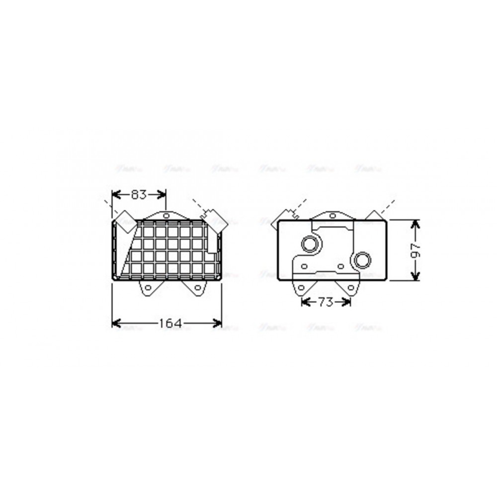 Image for AVA Cooling - Oil Cooler