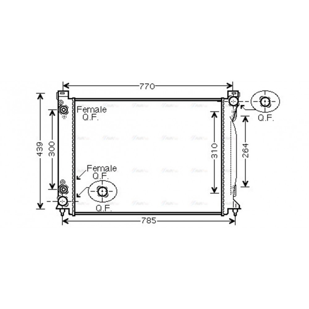 Image for AVA Cooling - Radiator