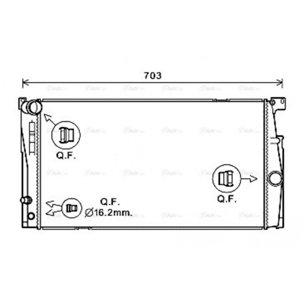 Image for AVA Cooling - Radiator