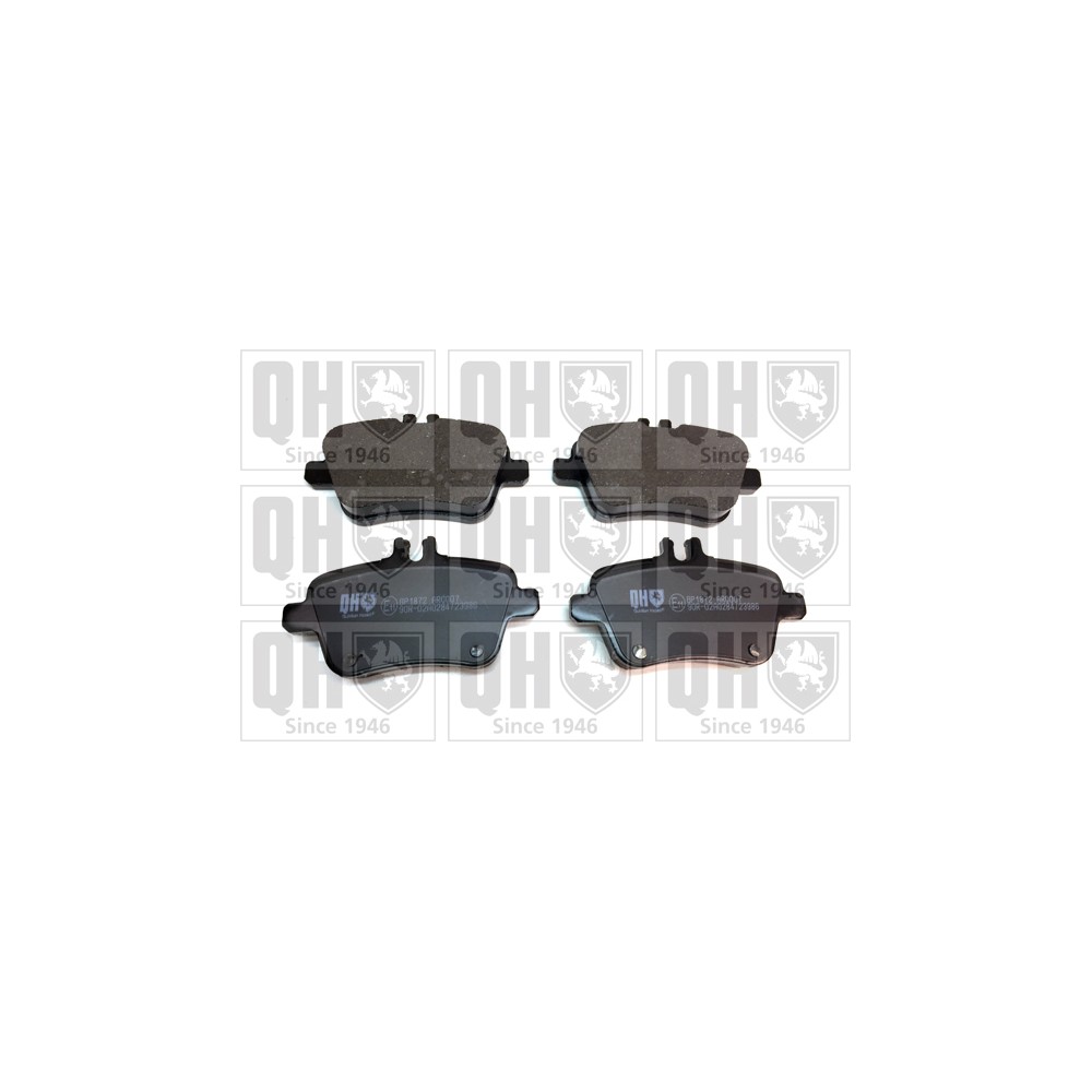 Image for QH BP1872 Brake Pad Set