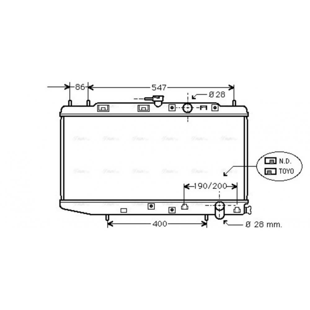 Image for AVA Cooling - Radiator