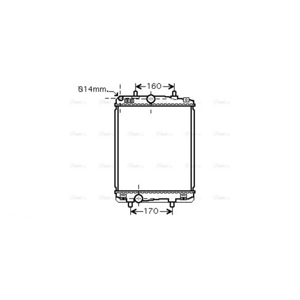 Image for AVA Cooling - Radiator