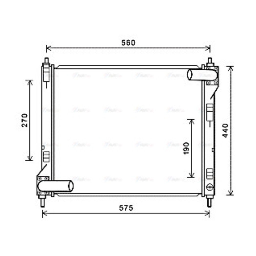 Image for AVA Cooling - Radiator