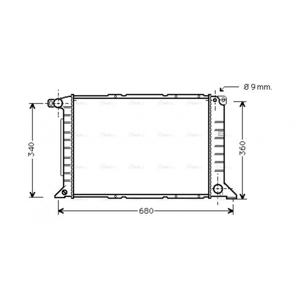 Image for AVA Cooling - Radiator