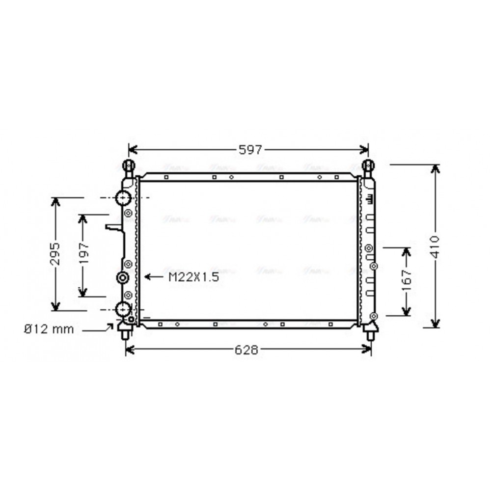 Image for AVA Cooling - Radiator