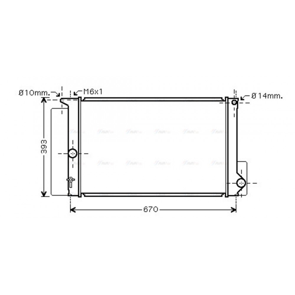 Image for AVA Cooling - Radiator