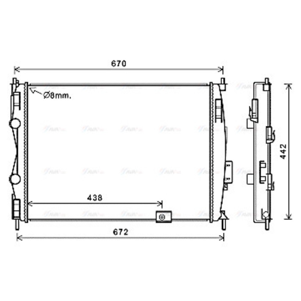 Image for AVA Cooling - Radiator