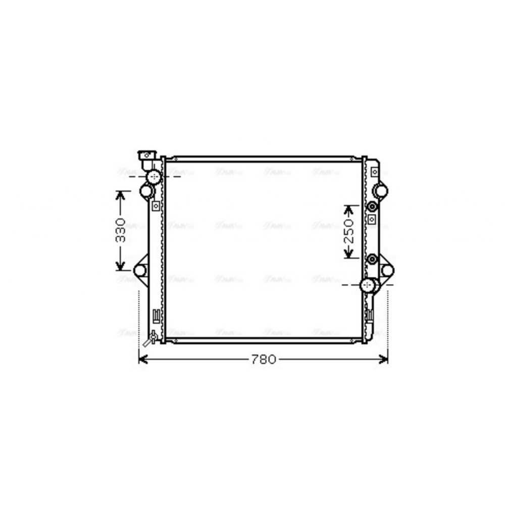 Image for AVA Cooling - Radiator