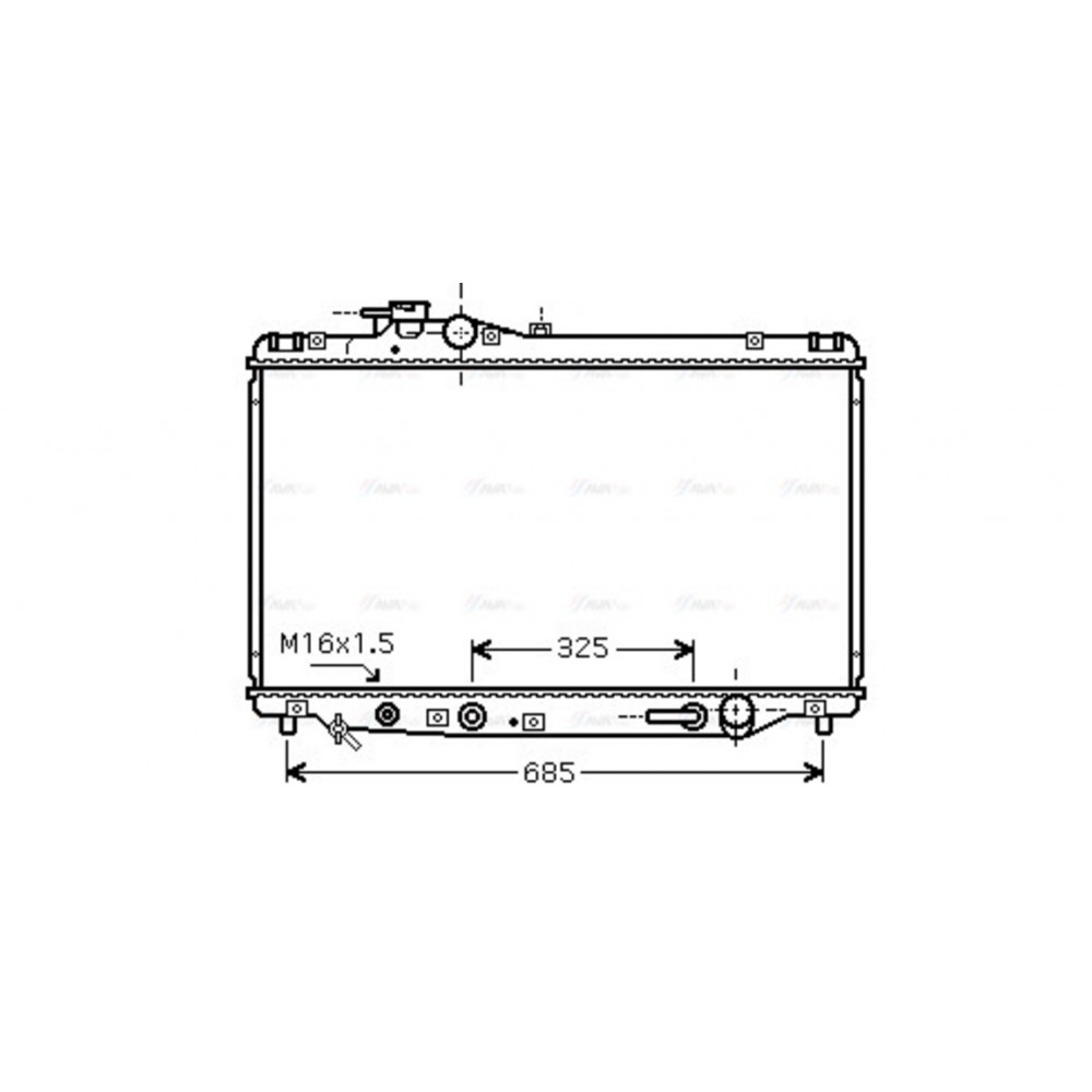 Image for AVA Cooling - Radiator