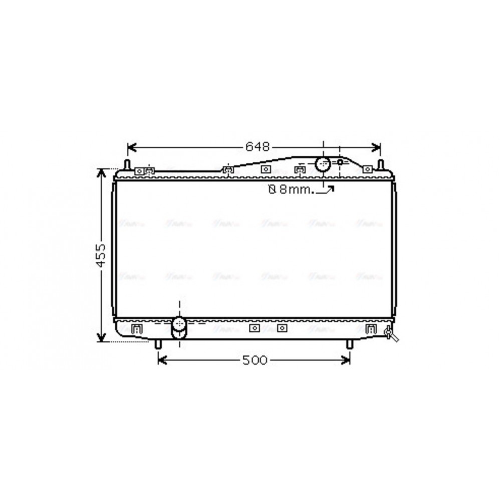 Image for AVA Cooling - Radiator