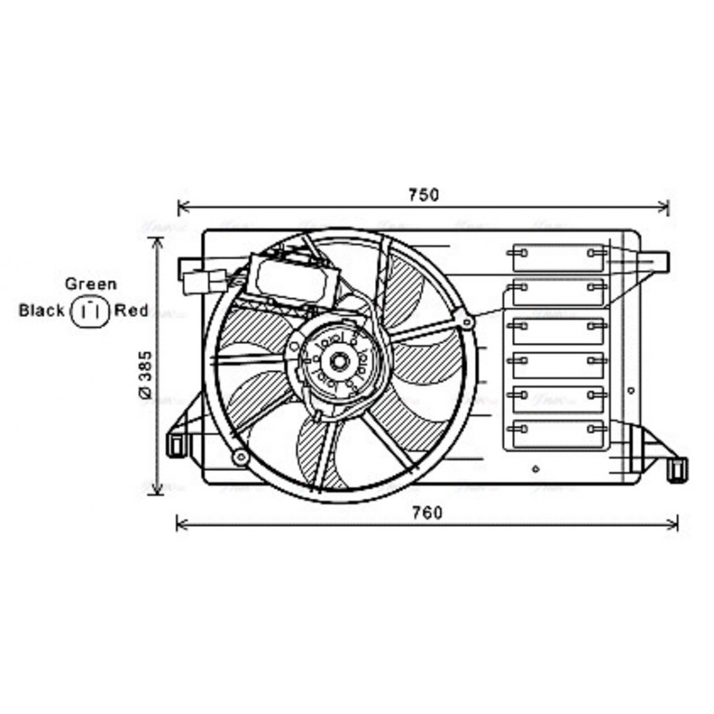 Image for AVA Cooling - Fan