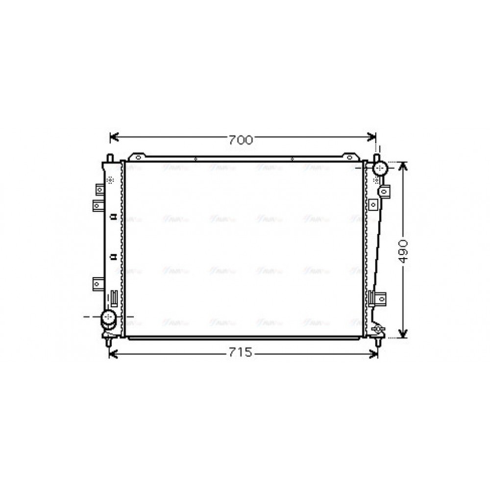 Image for AVA Cooling - Radiator