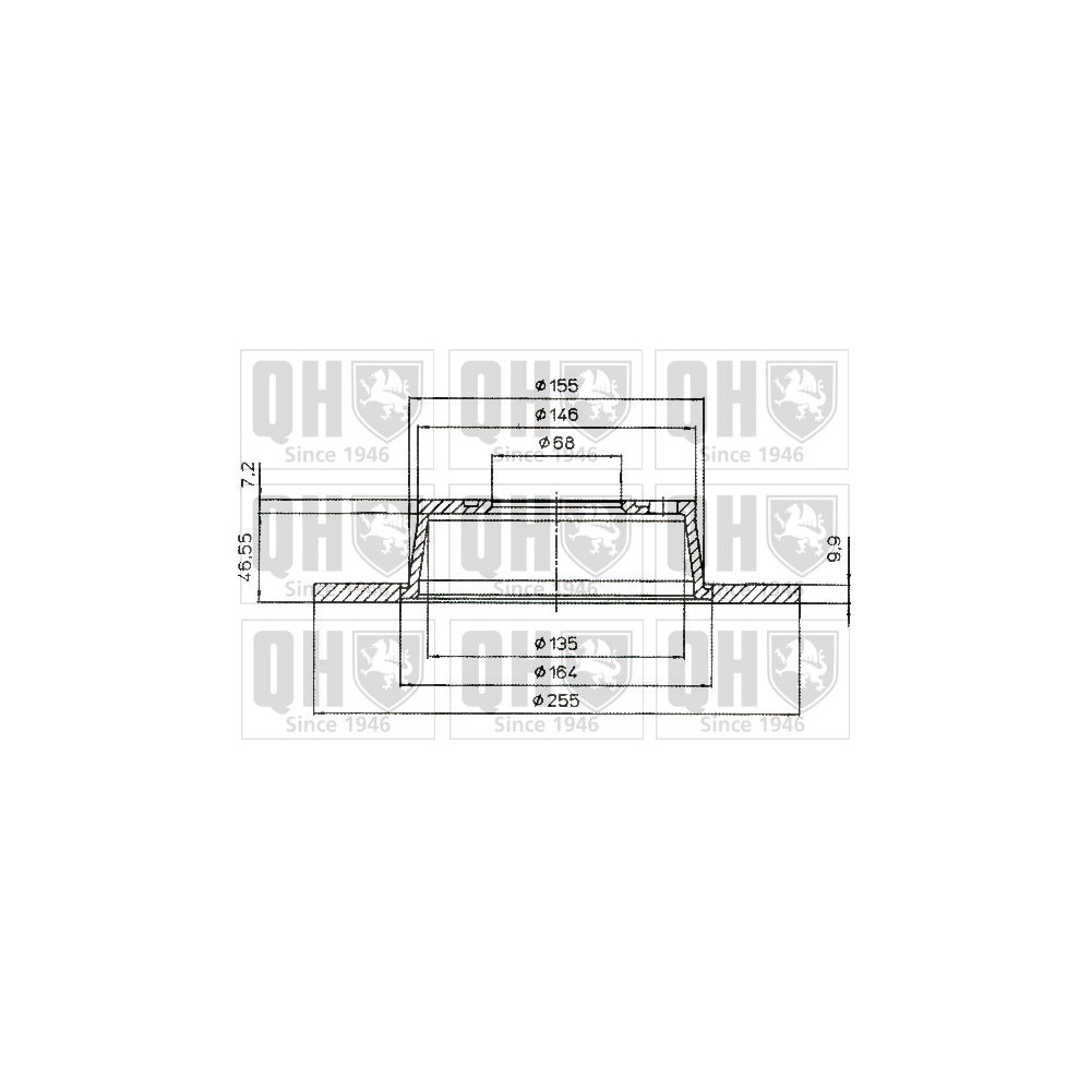 Image for QH BDC5184 Brake Disc