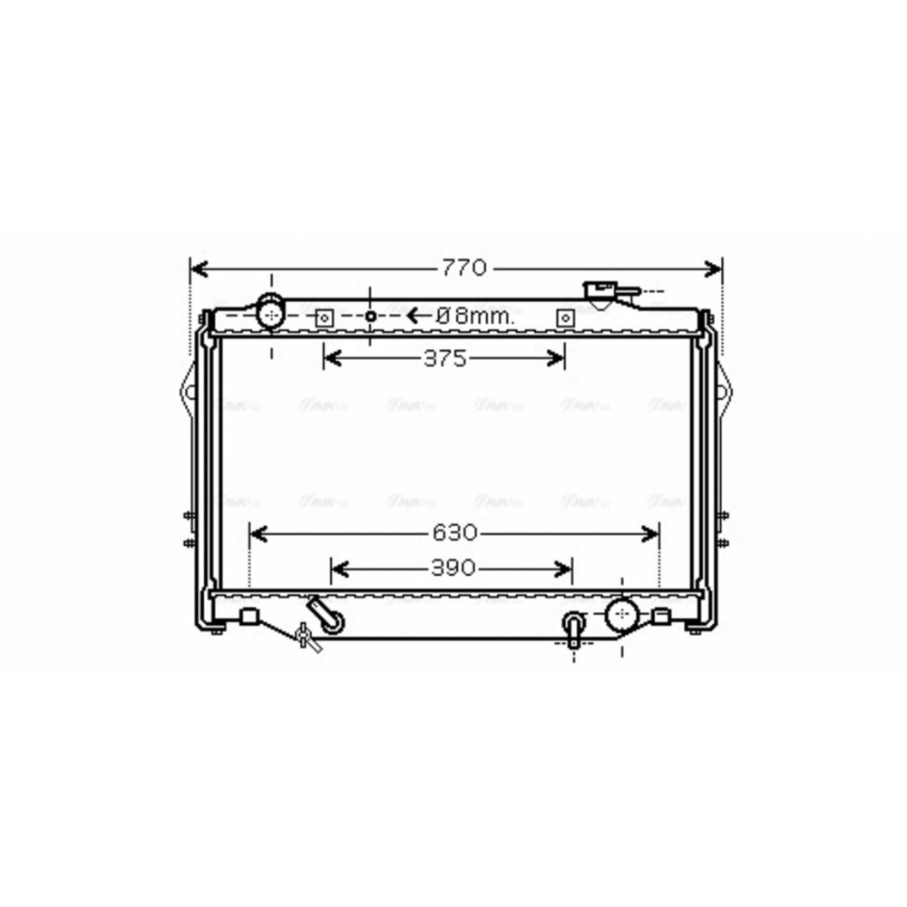 Image for AVA Cooling - Radiator