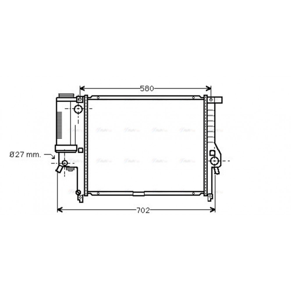 Image for AVA Cooling - Radiator