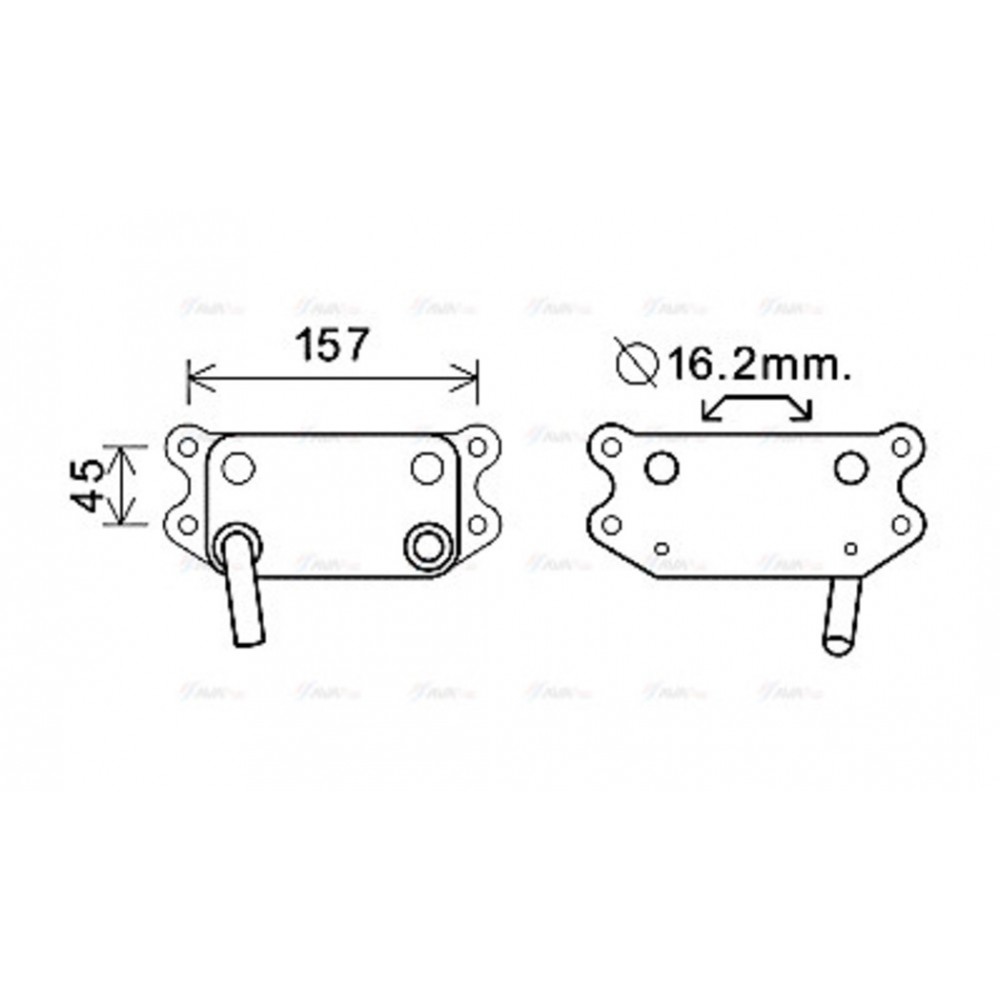 Image for AVA Cooling - Oil Cooler