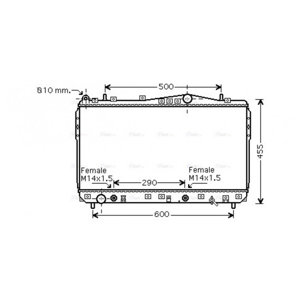 Image for AVA Cooling - Radiator