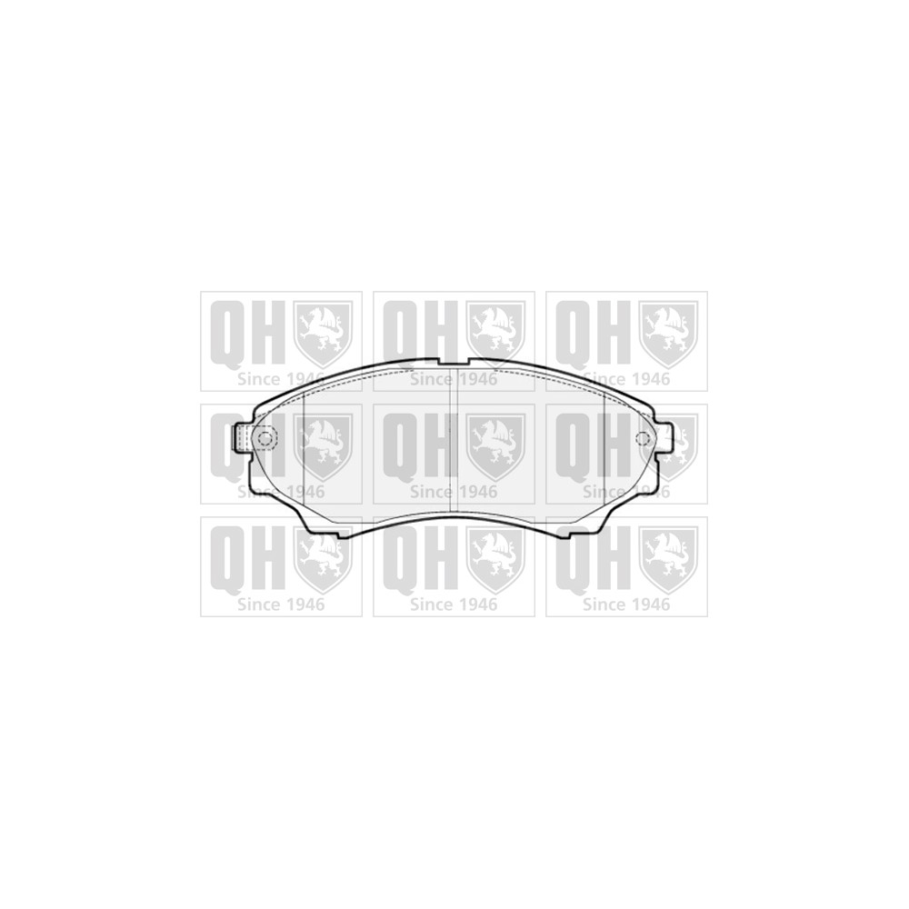 Image for QH BP1523 Brake Pad Set