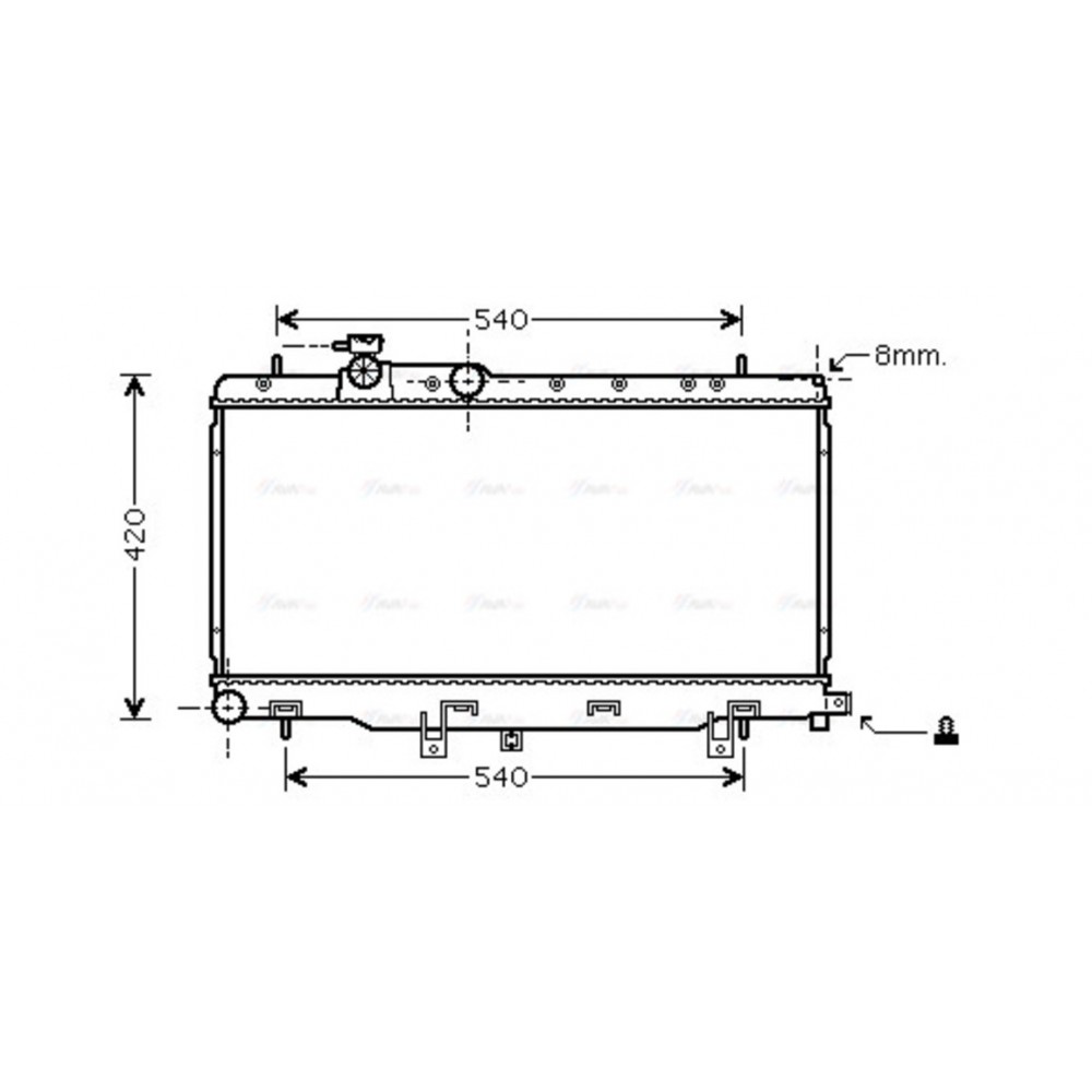 Image for AVA Cooling - Radiator