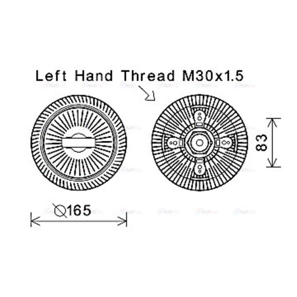 Image for AVA Cooling - Fan Clutch