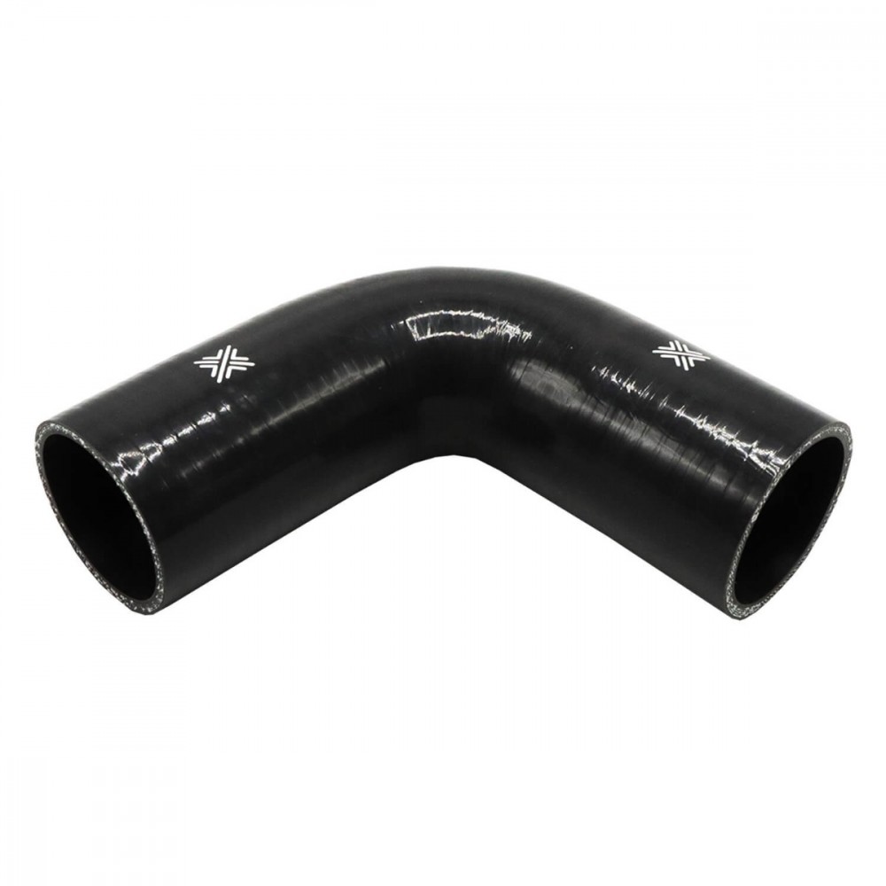 Image for Pipercross Performance Silicone HoseBlack 90Â° 61mm bore  152