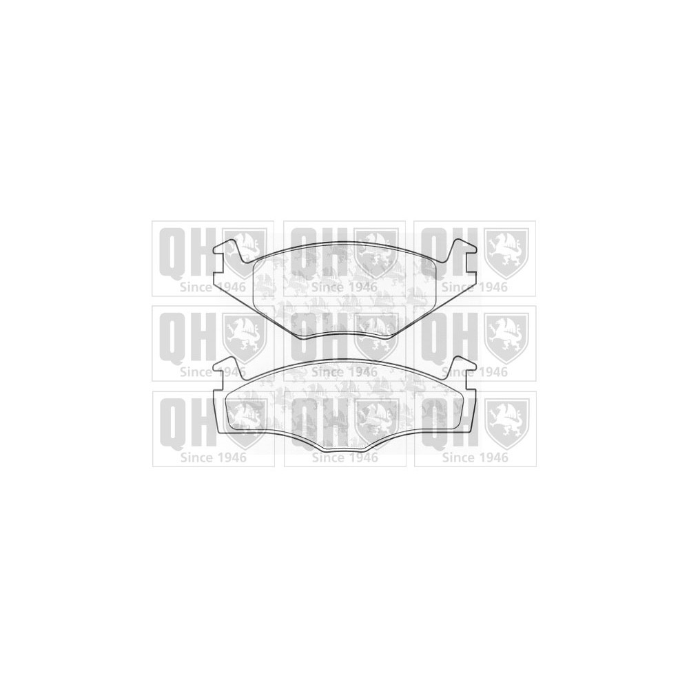 Image for QH BP360 Brake Pad Set