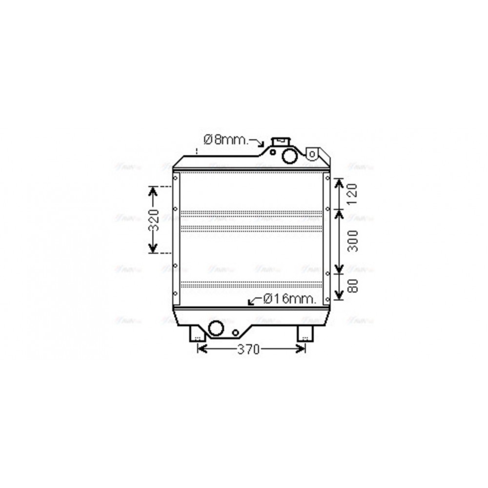 Image for AVA Cooling - Radiator