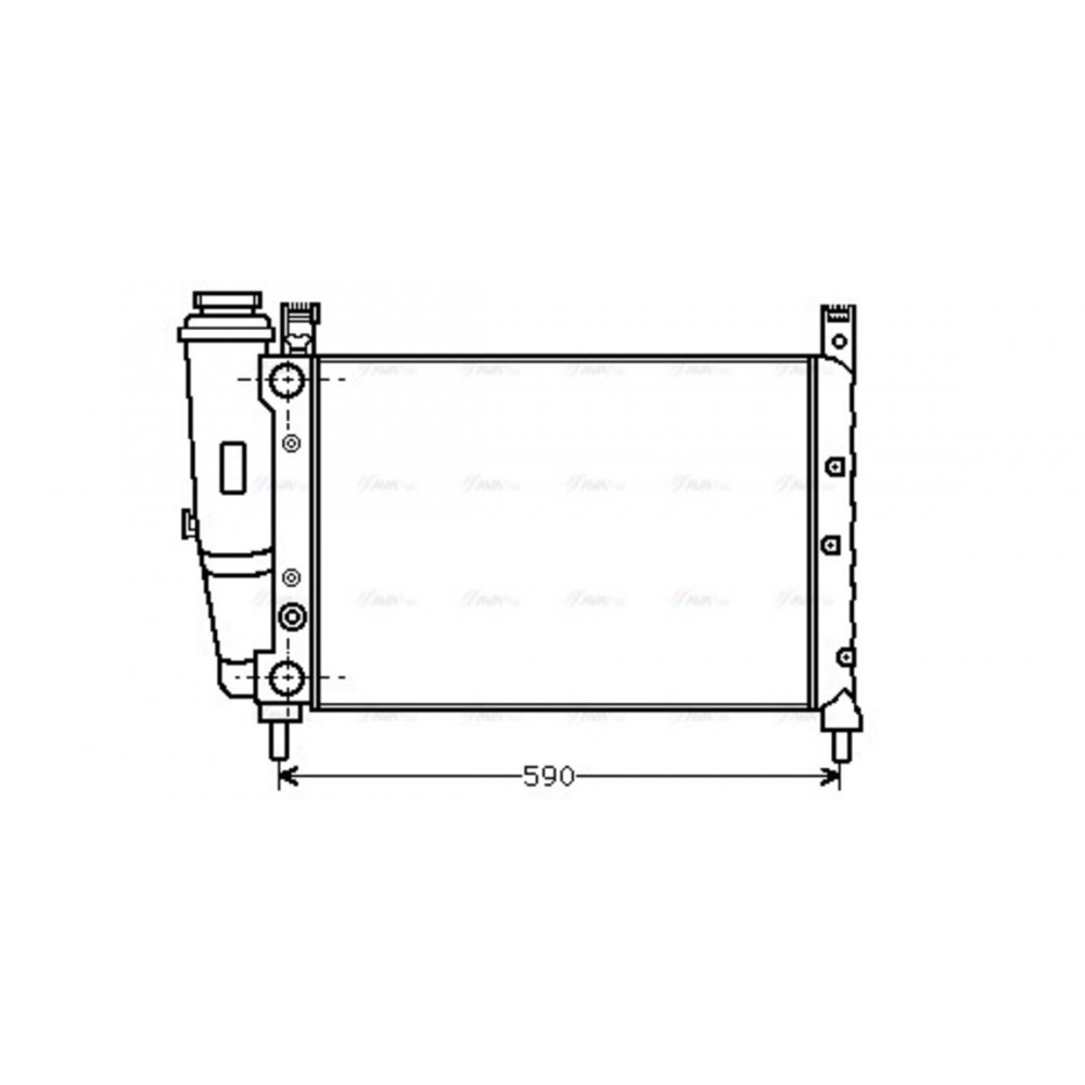 Image for AVA Cooling - Radiator