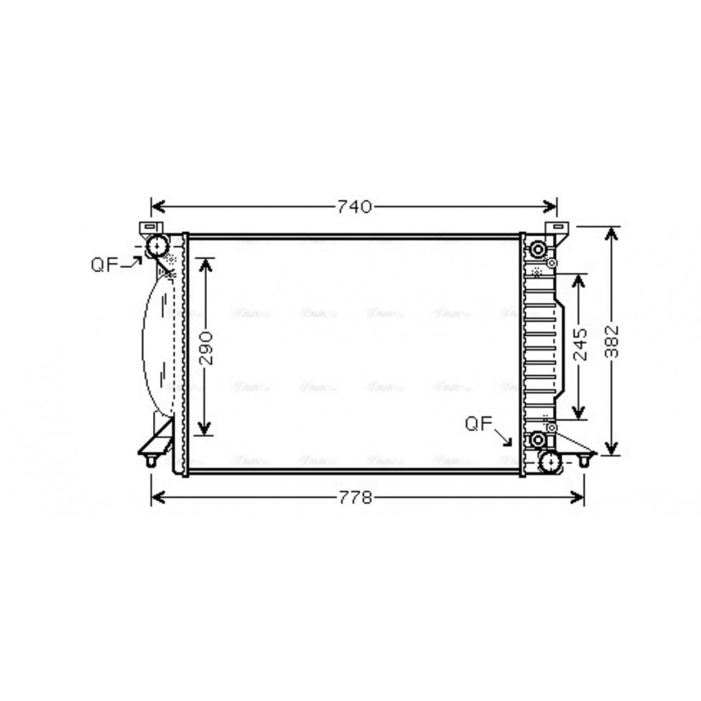 Image for AVA Cooling - Radiator