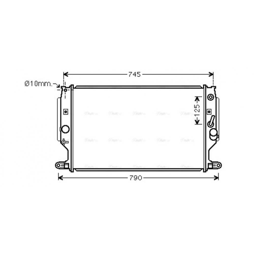 Image for AVA Cooling - Radiator