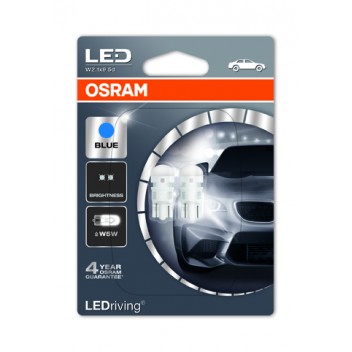 Osram 9212CW-02B 921 W16W LED bulb 12V W16W Cool White 6000k Standard twin  blister - Tetrosyl Express Ltd